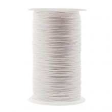 Fil Coton Ciré (env. 1.5 mm) White (500 mètres)