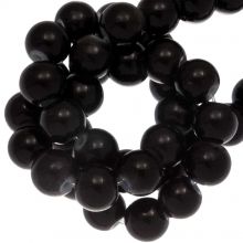 Perles En Verre (6 mm) Black (35 pièces)