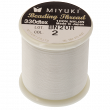 Fil Miyuki (50 mètres) Eggshell