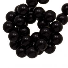 Perles Acryliques (10 mm) Black (90 pièces)