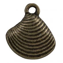 Breloque Coquille (14 x 13 mm) Bronze (25 pièces)