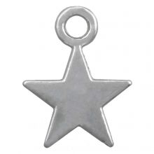 Breloque Étoile (14 x 10 mm) Argent Antique (25 pièces)