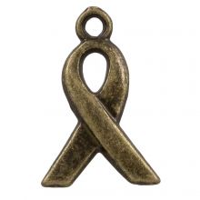 Breloque Ruban (14 x 6 mm) Bronze (25 pièces)