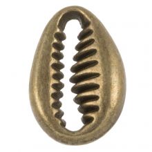 Breloque Coquille Cauris (11 x 9 mm) Bronze (25 pièces)