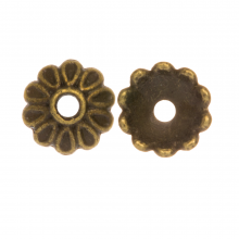 Calotte (8 x 2.5 mm) Bronze (25 pièces)